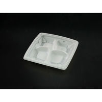 リスパック 惣菜容器 バイオデリカ むすび 15B 4S 白 RHBS161 1袋(50個)（直送品）