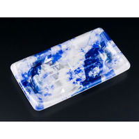 リスパック 刺身・鮮魚容器 わざ盛15B 氷晶青 FLHD052 1袋(50個)（直送品）