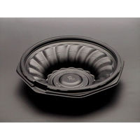 リスパック 丼容器 ハイクッカー このみ180B 黒 RHAL321 1袋(50個)（直送品）