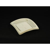 リスパック 惣菜容器 バイオデリカ リッジ12B 白 RHBH041 1袋(50個)（直送品）