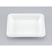 シーピー化成 トレー 新LL16-35無地 0541216350150 1袋(100個)（直送品）