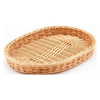 トーダイ 樹脂バスケット BB-4028S-IV小判型 バスケット 40型 低 アイボリー 01028SIV 1袋(1個)（直送品）