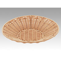 トーダイ 樹脂バスケット VT-500-IV丸型 トレー 50型 アイボリー 010V50IV 1袋(1個)（直送品）