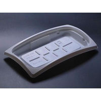 リスパック 惣菜容器 バイオデリカ リッジ18-11B 白 RHBH651 1袋(50個)（直送品）