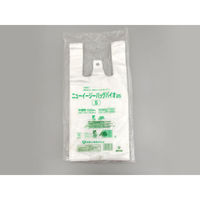 福助工業 レジ袋 ニューイージーバッグバイオ25 S 半透明 0364290 1袋(100個)（直送品）