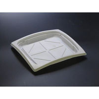 リスパック 惣菜容器 バイオデリカ リッジ19B 白 RHBH311 1袋(50個)（直送品）