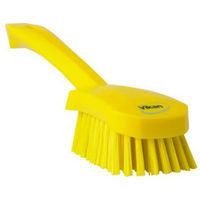 ヴァイカン ブラシ ショートハンドルブラシ(ハード) イエロー 41926 1個（直送品）