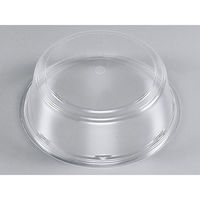 シーピー化成 寿司容器 クリアスシキャップ穴明 0372001008908 1袋(100個)（直送品）