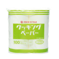 パックスタイル キッチンペーパー PSクッキングペーパー Mサイズ 100カット×2ロール 00692444 1袋(1個)（直送品）