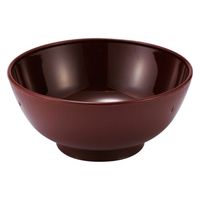 タカギ産業  汁椀 S-103 ブラウン 1400018 100個(10個×10)（直送品）