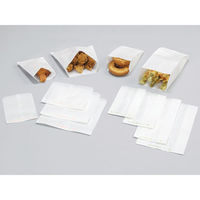 福助工業 惣菜袋 ニュー耐油耐水紙袋 平袋 F-特小 00382149 1袋(100個)（直送品）