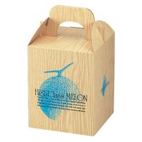 ヤマニパッケージ 青果用贈答箱 ラージメロン L-192 100箱（10箱×10）（直送品）