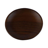 トーダイ 食器・皿 V-074 ウォルナット こまめ皿 3510074V 1袋(1個)（直送品）