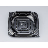 シーピー化成 TNランチ丼17-A 黒 中皿 645605 1袋(50個)（直送品）