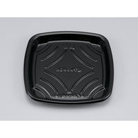 シーピー化成 惣菜容器 BFお好み角18黒本体 0145518000525 1袋(50個)（直送品）