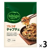 bibigo（ビビゴ） プルコギチャプチェ 3個 CJ FOODS JAPAN 韓国料理