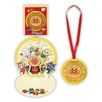 日本ホールマーク お誕生日祝い グリーティングカード 立体 アンパンマンメダル3 1セット（6枚）