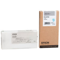 エプソン（EPSON） 純正インク ICLGY63 ライトグレー 1個（わけあり品）