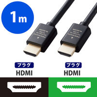 HDMIケーブル PremiumHDMIケーブル スタンダード 1.0m ブラック エレコム 1個（直送品）