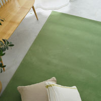 スミノエ コンシェルジュ ラグ ウールレックス 1200×1050mm イエローグリーン AS-WR33-YG120105 1枚（直送品）