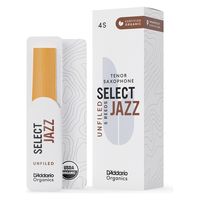 D'Addario WoodWinds テナーサックス用リード SELECT JAZZ UNFILED ORRS05TSX4S 硬さ:4S（直送品）