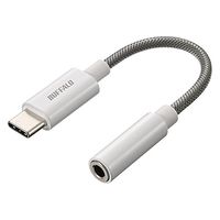 バッファロー（サプライ）USB Type-C to 3.5mm 4極オーディオ 変換アダプター BSMPC350HR