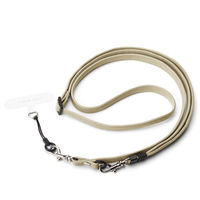 PGA ストラップホルダー付 ショルダーストラップ 2フックタイプ ベージュ PG-SDSTW04BE 1個（直送品）