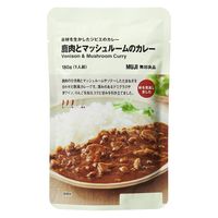 無印良品 素材を生かしたジビエのカレー鹿肉とマッシュルームのカレー 180g（1人前） 良品計画