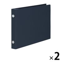 マルマン バインダー ミニ イントゥーワン ブルー FM61-02 2冊