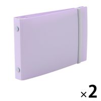 マルマン バインダー ミニ イントゥーワンプラス ライトパープル FM63-30 2冊