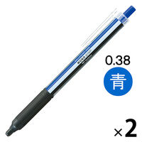 油性ボールペン　MONOgraphLite　モノグラフライト　青インク　0.38mm　モノカラー　FCE-113A　2本　トンボ鉛筆