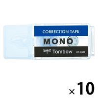 MONO モノポケット 修正テープ モノカラー 5mm×4m 本体 10個 トンボ鉛筆