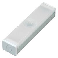 バーライト LED USB接続 LEDBARライト 昼光色 10cm 人感センサー充電式 LEDBARSBT10-WH 1個