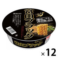 寿がきや 全国麺めぐり 富山ブラックラーメン 1セット（12個）