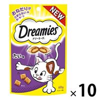 Dreamies（ドリーミーズ）キャットフード 毛玉ケア まぐろ味 60g 3袋 