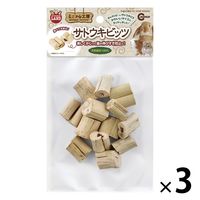 ミニマルランド 小動物用 サトウキビッツ 40g 3袋 マルカン