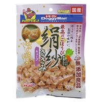 ドギーマン 絹紗 犬 ささみ キューブ 野菜入り 国産 100g 1袋 ドッグフード おやつ