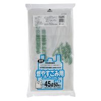 市川市 指定ゴミ袋 可燃用 45L 手付き ジャパックス