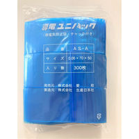 （株）生産日本社 導電ユニパックAS-A（静電防止袋・チャック付き） AWDY-010 50袋（15000枚）（直送品）