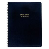 コレクト ウィークダイアリー　Ｂ５ D-341(2024) 2冊（直送品）