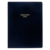 コレクト ウィークダイアリー　Ｂ５ D-41(2024) 2冊（直送品）