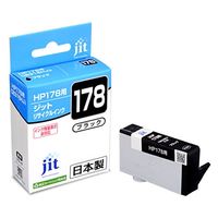 ジット ＪＩＴ　ＨＰ１７８ブラック対応 JIT-H178B 3個（直送品）