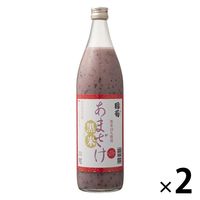 国菊 甘酒（あまざけ） 黒米甘酒 985g 瓶 2本