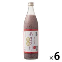 国菊 甘酒（あまざけ） 黒米甘酒 985g 瓶 1箱（6本）