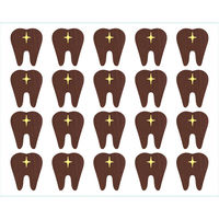 フジタ 衝突防止シールタイプ Healthy teeth2 SH_IM_205 SB10 1シート（20枚）（直送品）
