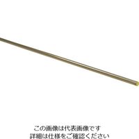 光 真鍮丸棒 995×6丸mm BM995-6 1本 820-0664（直送品）