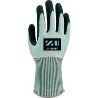 Weed 耐切創手袋 ZIZAI ZI―787 ニトリル背抜き 特殊すべり止め加工 Mサイズ(10双入) ZI787M 1袋(10双)（直送品）