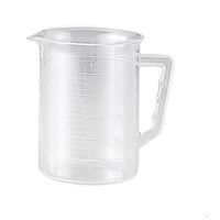 東京硝子器械 ビーカー(スチロール樹脂製) 08-2555-02 1個（直送品）