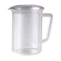 東京硝子器械 ビーカー(スチロール樹脂製) 08-2555-01 1個（直送品）