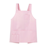 ショート丈安心エプロン（男女兼用）　24-6537-0103 1枚 ディーフェイズ（直送品）